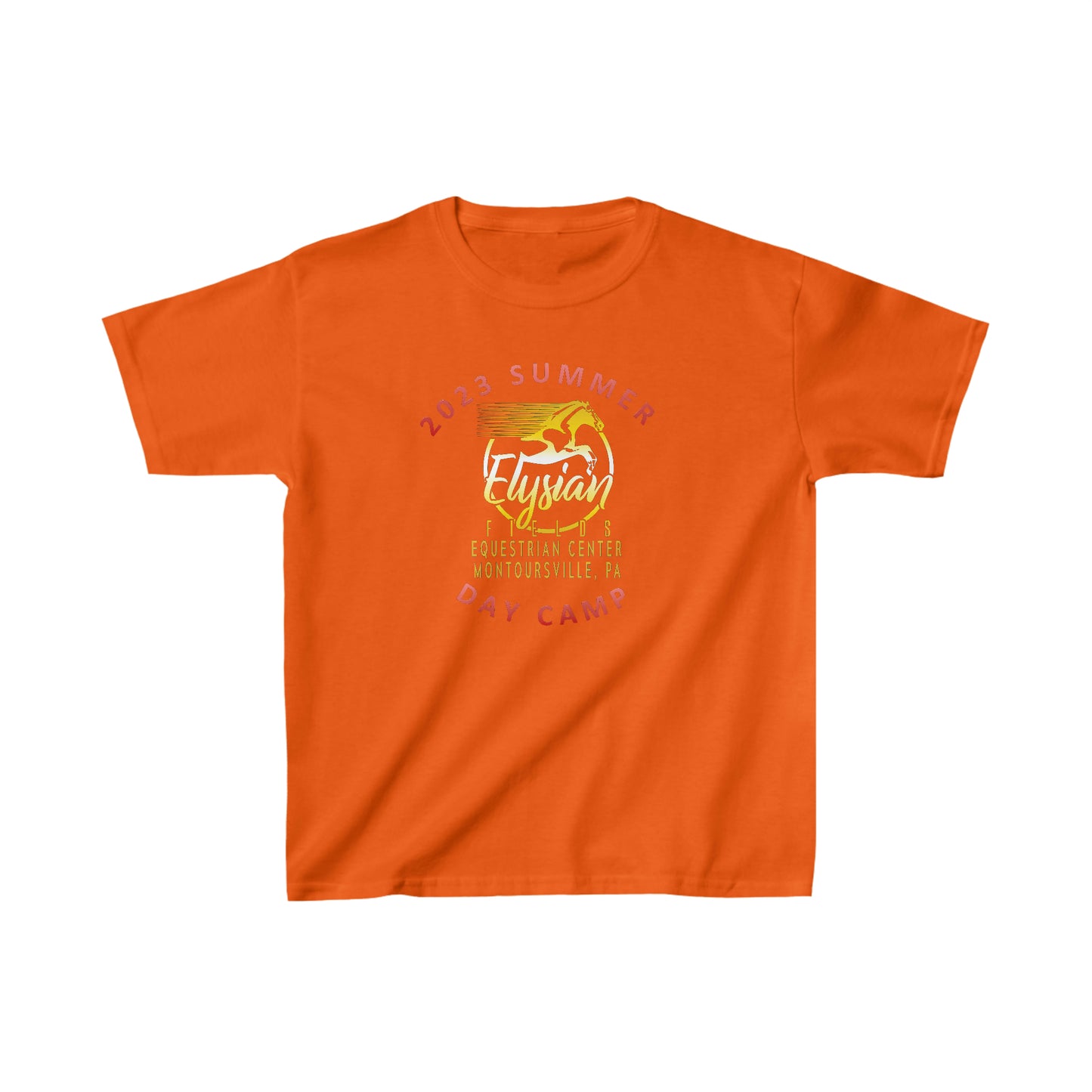 2023 Summer Day Camp at Elysian Fields - Kids Heavy Cotton™ Tee