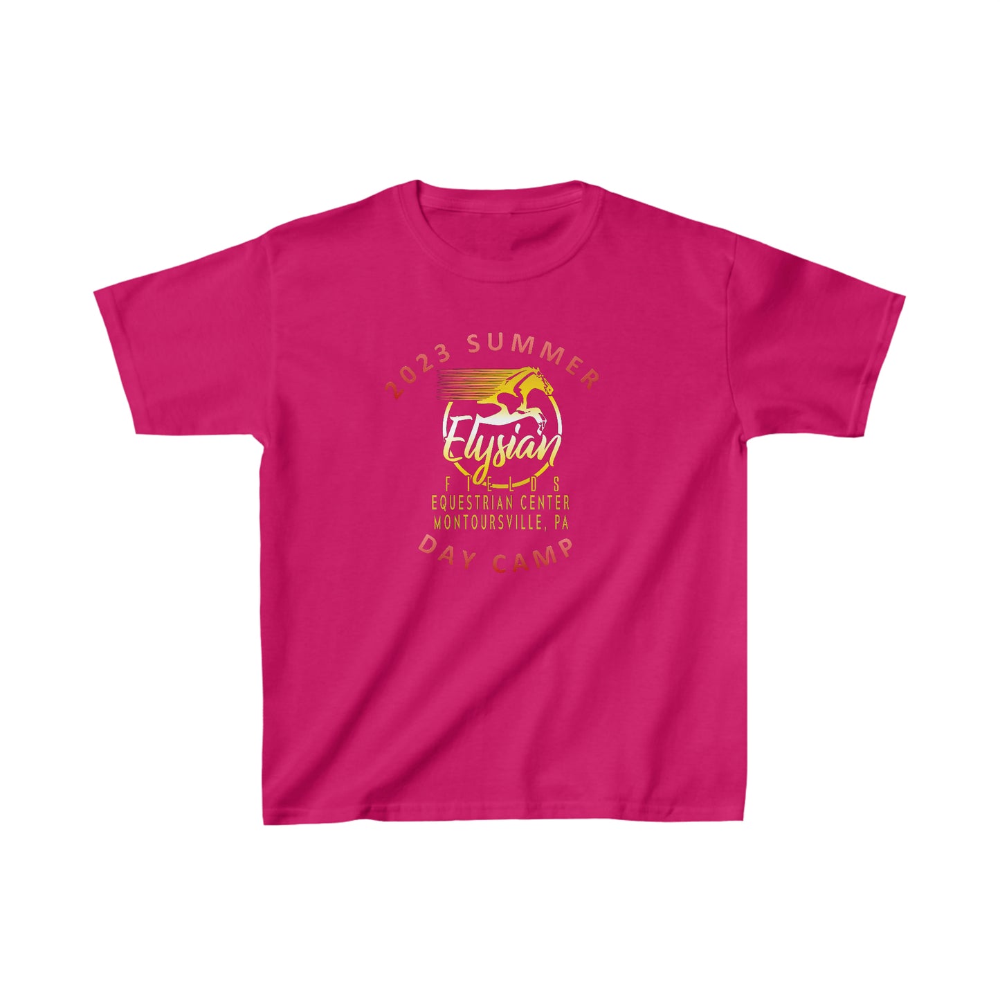 2023 Summer Day Camp at Elysian Fields - Kids Heavy Cotton™ Tee