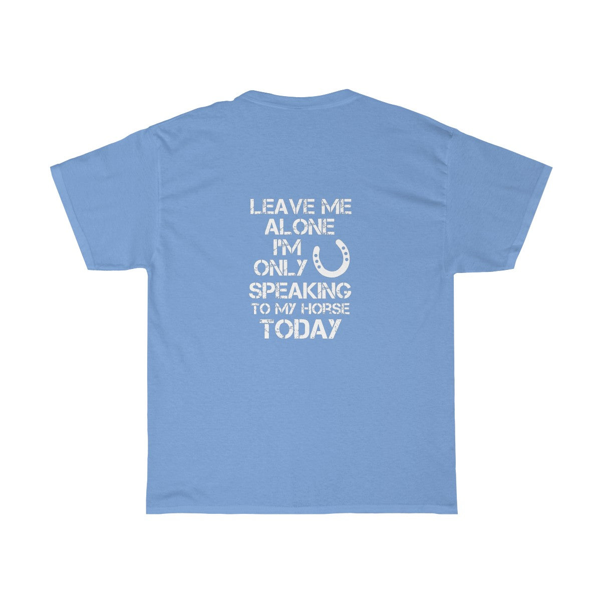 Leave Me Alone - Adult Tee (Back Logo)