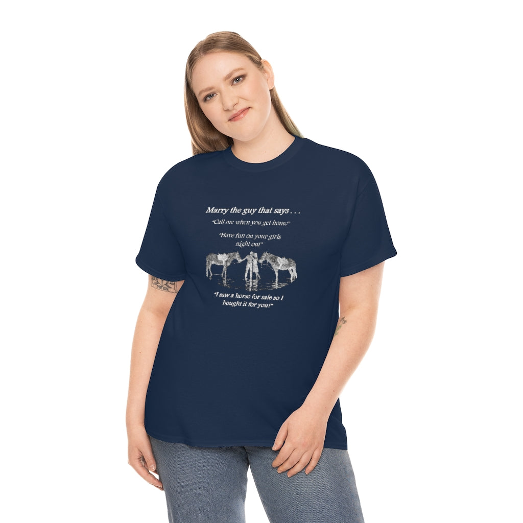The ONE! - Adult Tee (Front Logo) - White Print