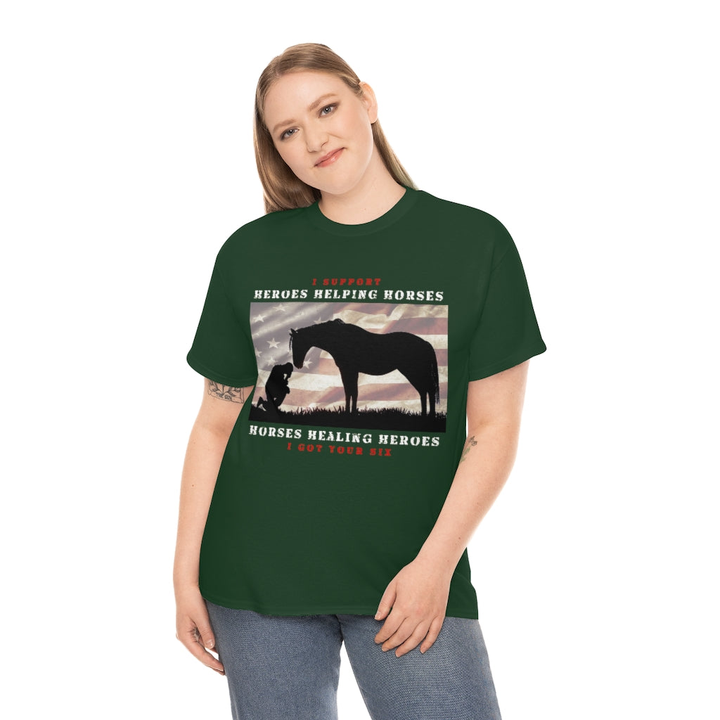 6H - Adult Tee (Front Logo) - White Lettering