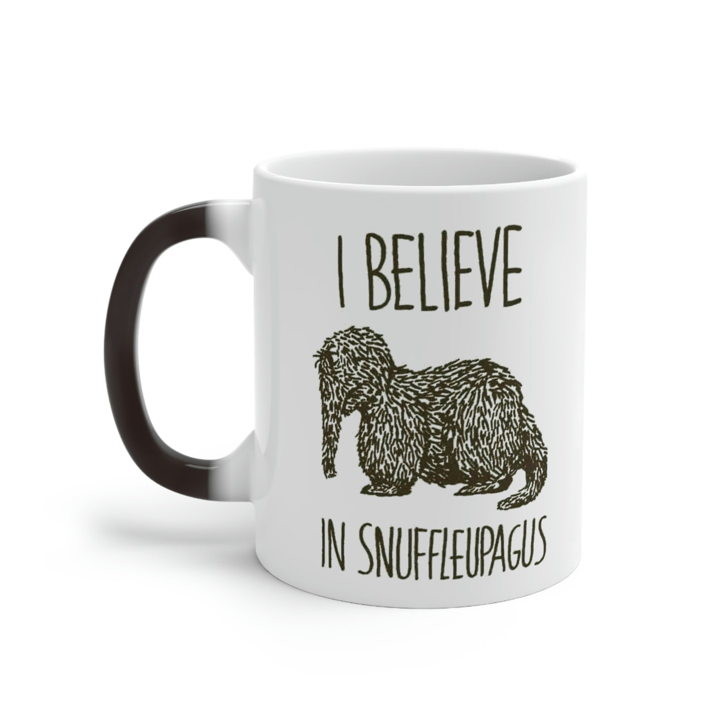 I believe in Snuffleupagus - Color Changing Mug