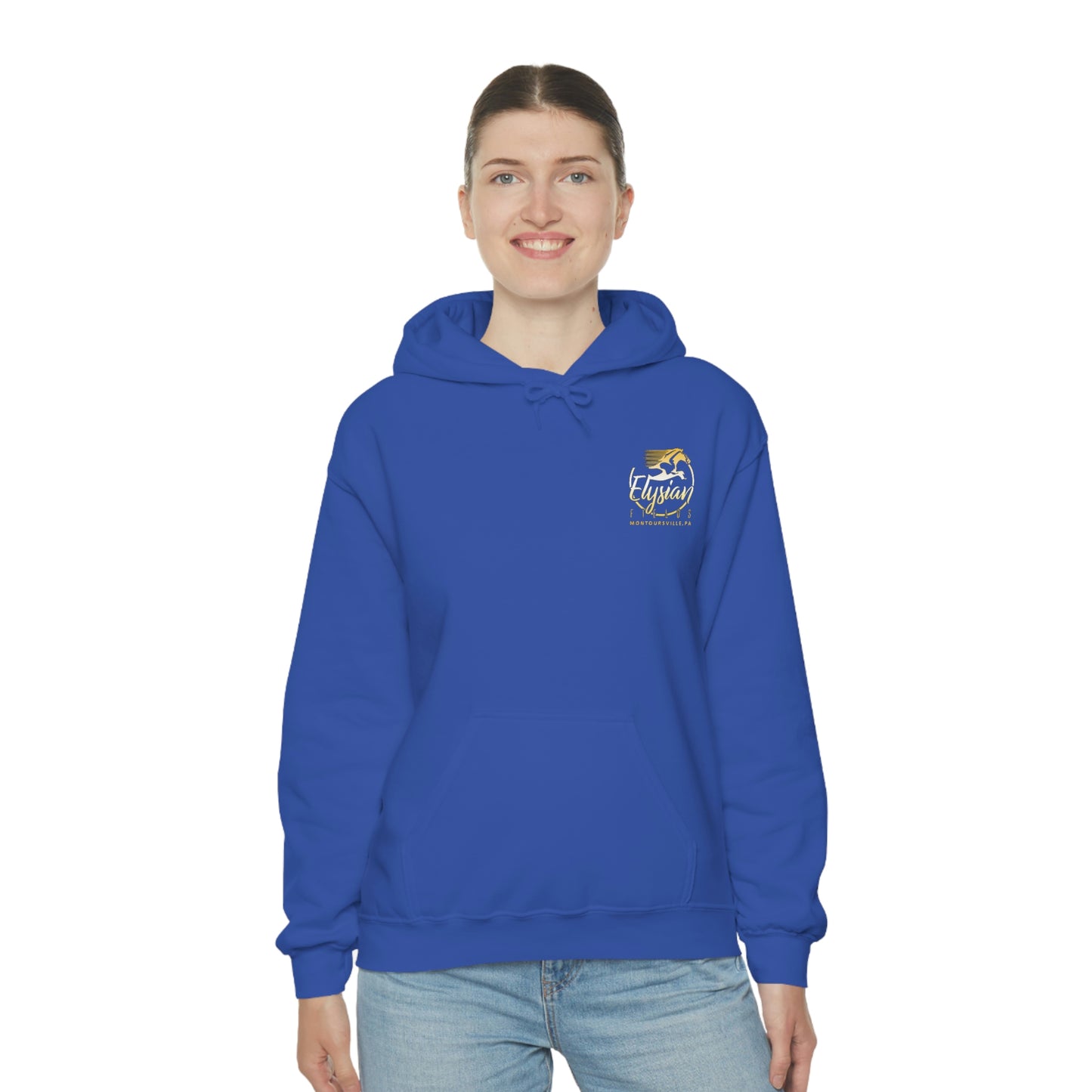 Elysian Fields - Adult Unisex Heavy Blend™ Hooded Sweatshirt - Color Logo