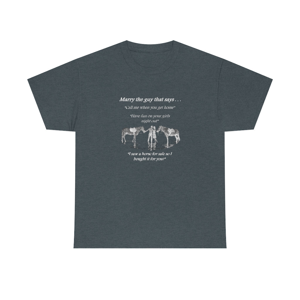 The ONE! - Adult Tee (Front Logo) - White Print