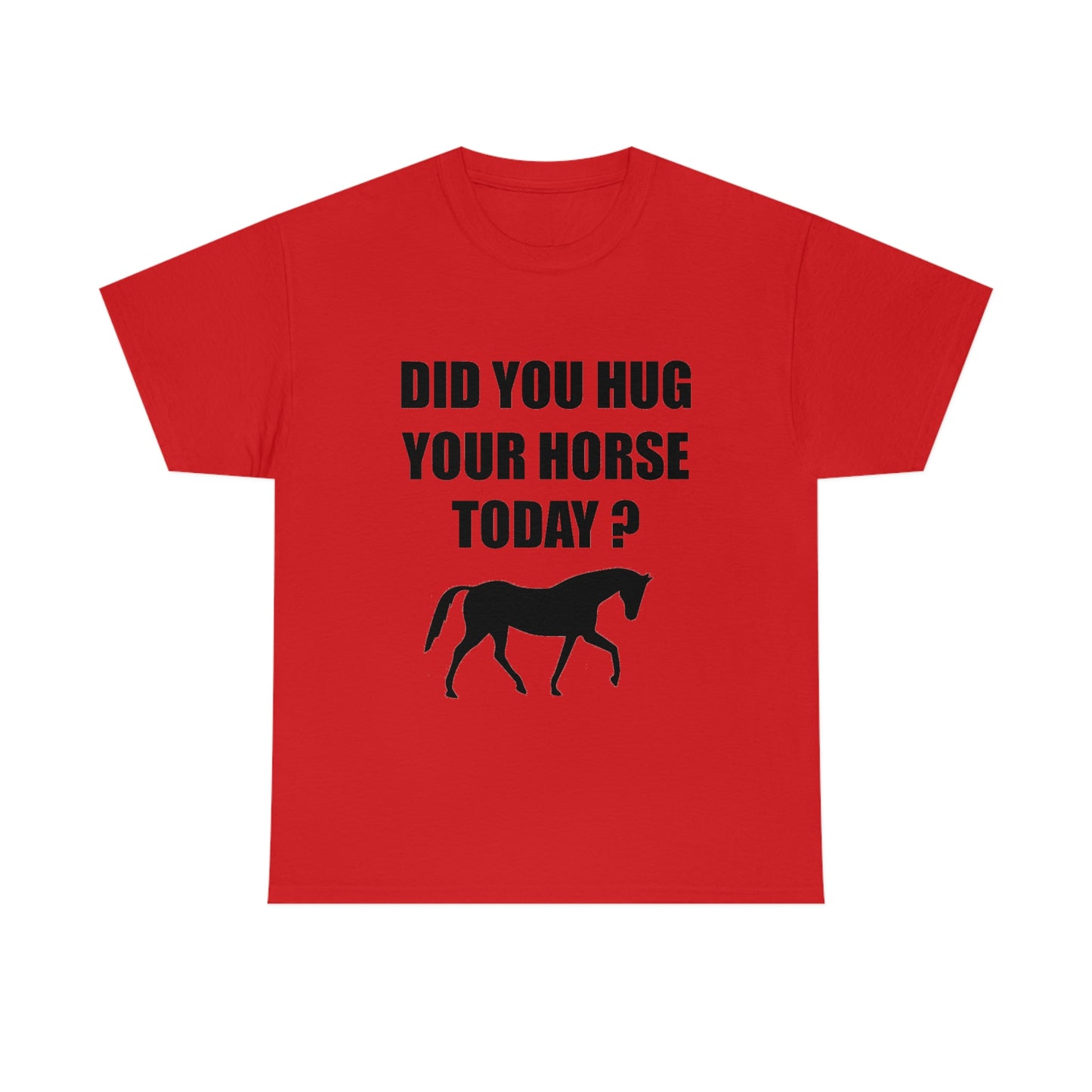 Horse Hugs - Adult Tee (Front Logo)