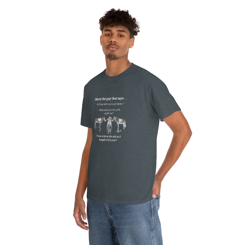 The ONE! - Adult Tee (Front Logo) - White Print