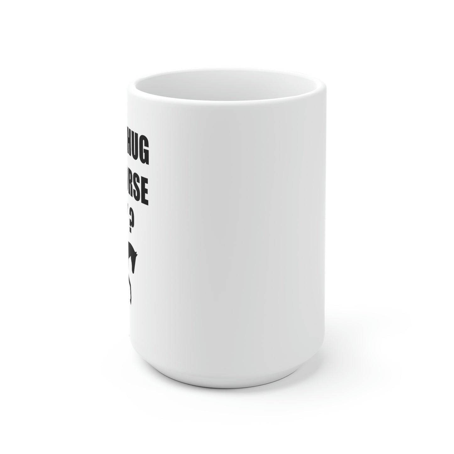 Horse Hugs - White Ceramic Mug