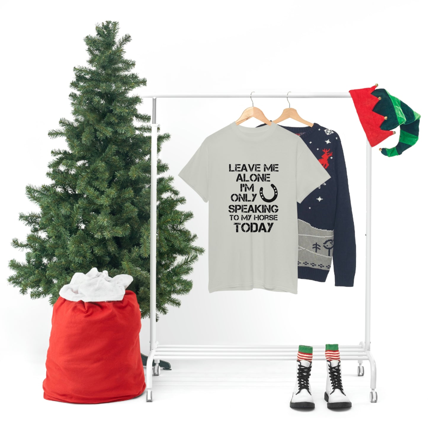 Leave Me Alone - Adult Tee (Front Logo)