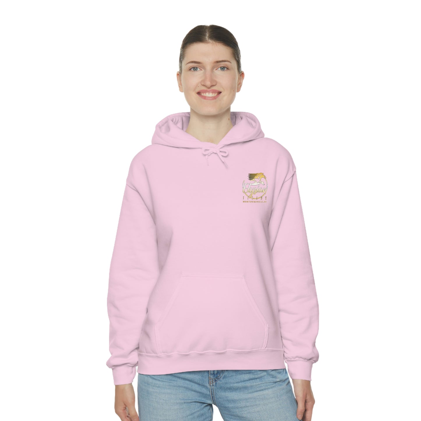 Elysian Fields - Adult Unisex Heavy Blend™ Hooded Sweatshirt - Color Logo