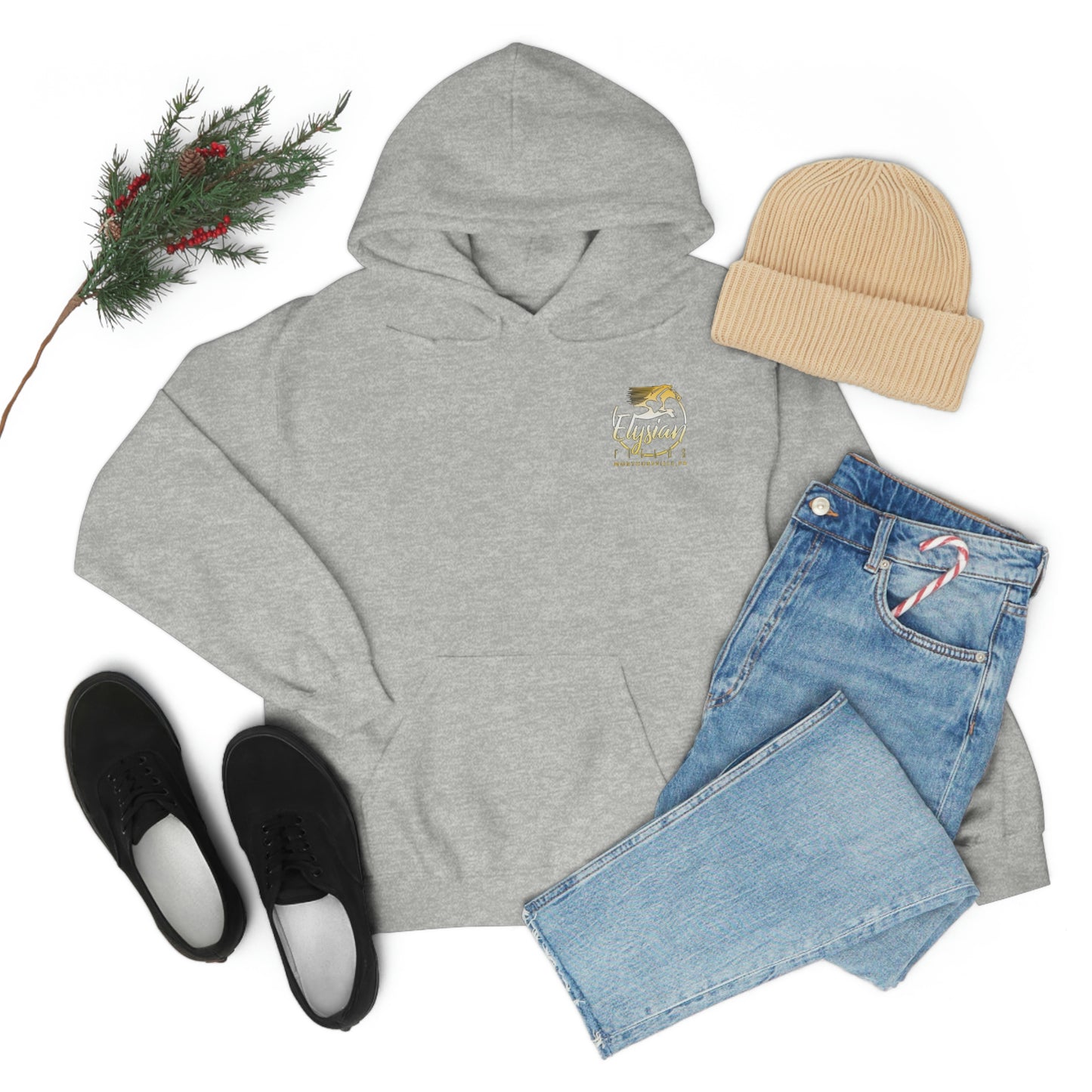 Elysian Fields - Adult Unisex Heavy Blend™ Hooded Sweatshirt - Color Logo