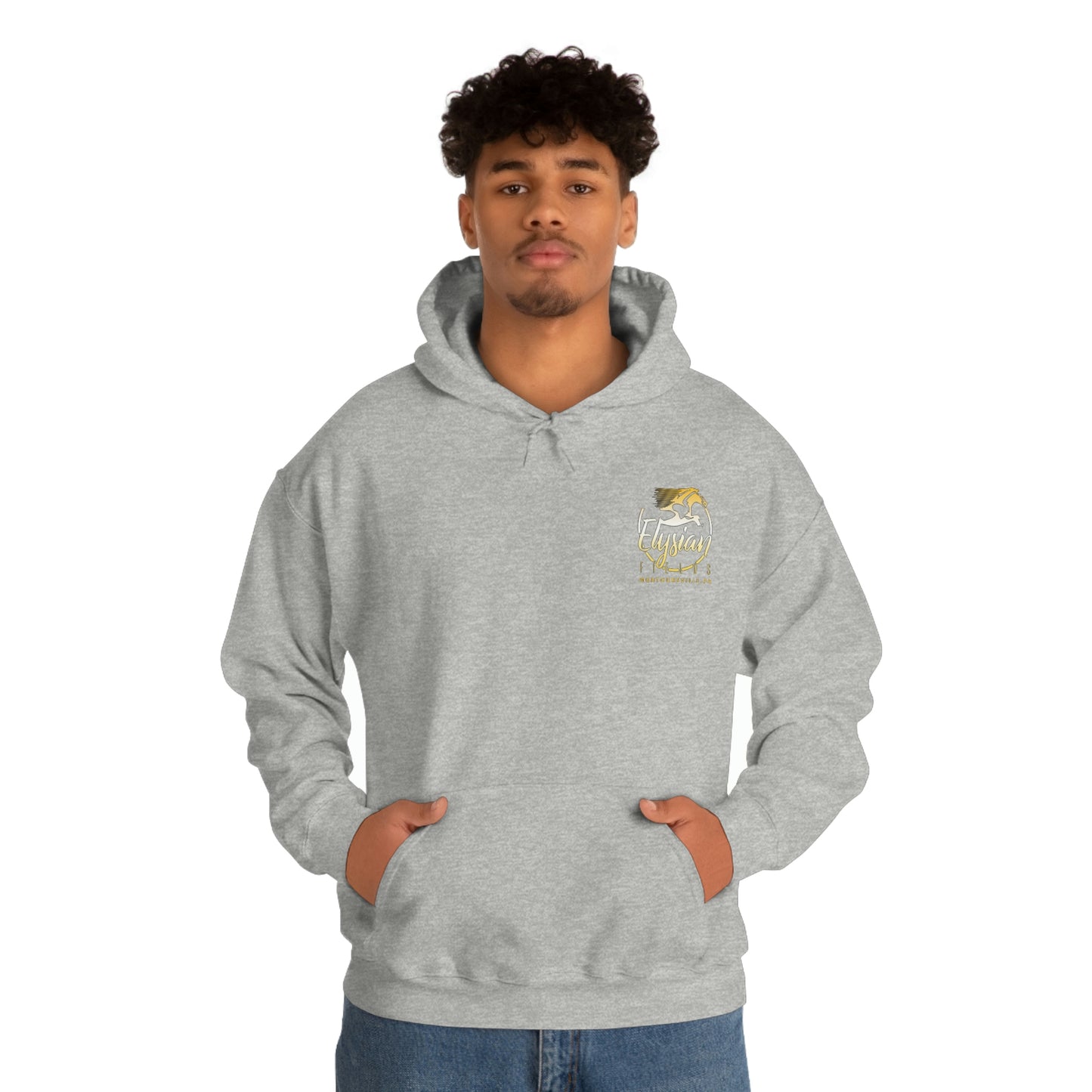 Elysian Fields - Adult Unisex Heavy Blend™ Hooded Sweatshirt - Color Logo