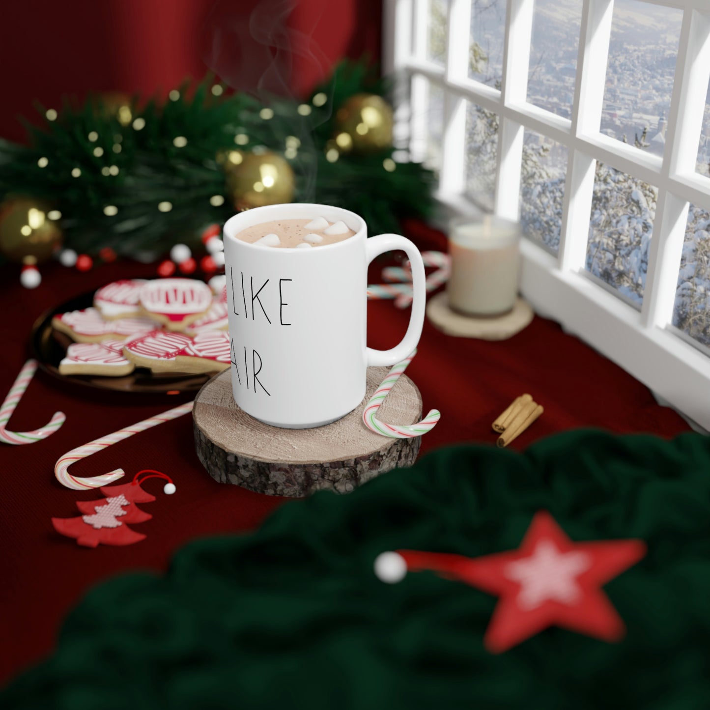 HOPE YOU LIKE HORSE HAIR - White Ceramic Mug