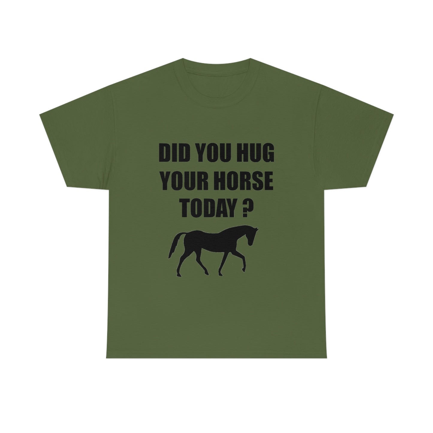 Horse Hugs - Adult Tee (Front Logo)