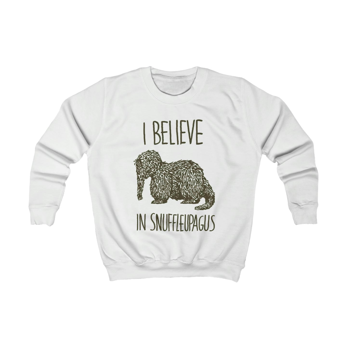 I believe in Snuffleupagus - Kids Sweatshirt
