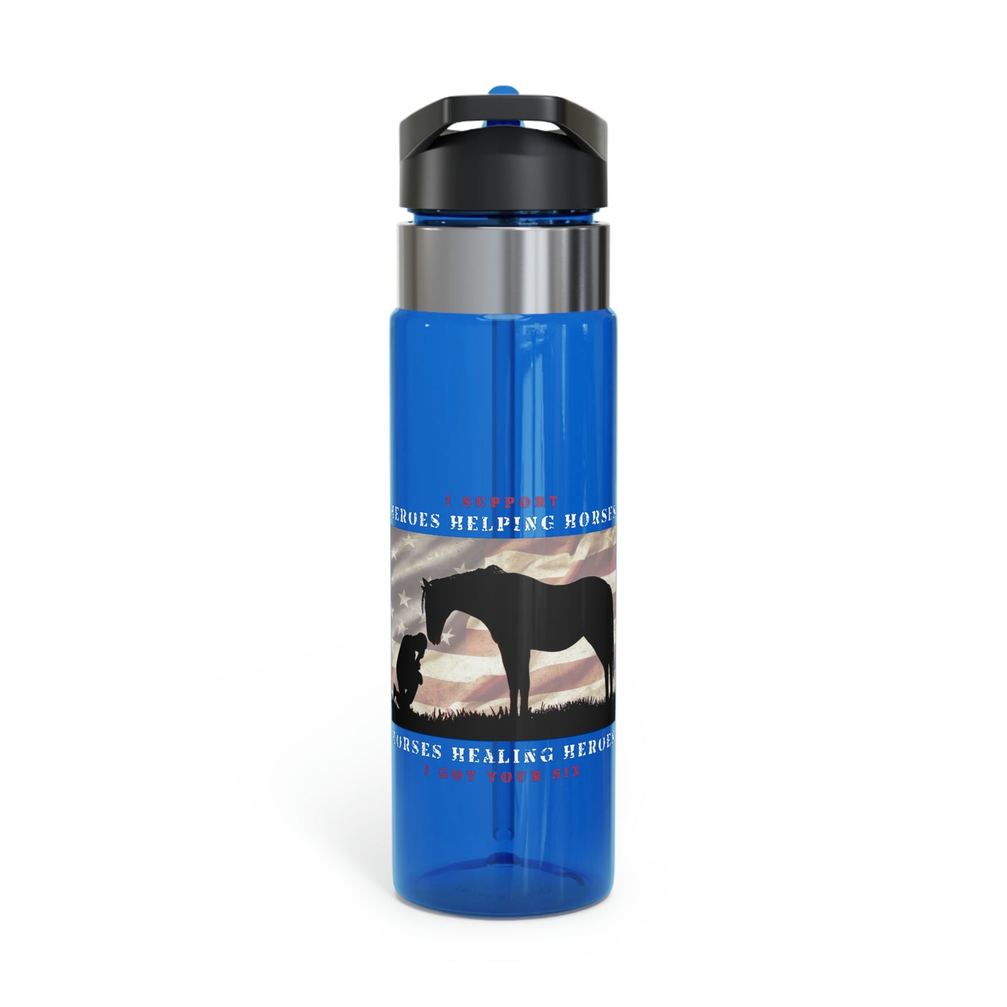 6H - Sport Bottle, 20oz - Kensington Tritan™
