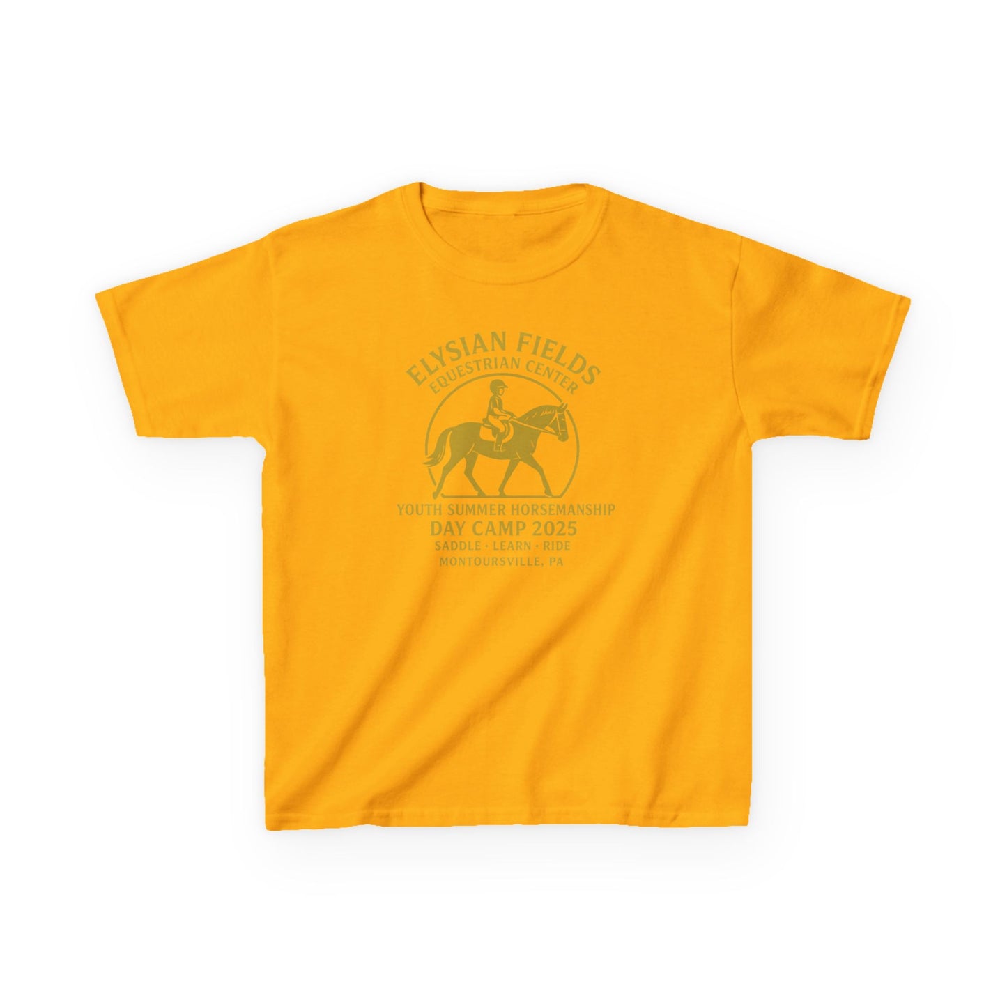 Youth Horse Camp T-Shirt - Elysian Fields 2025 Limited Edition Tee