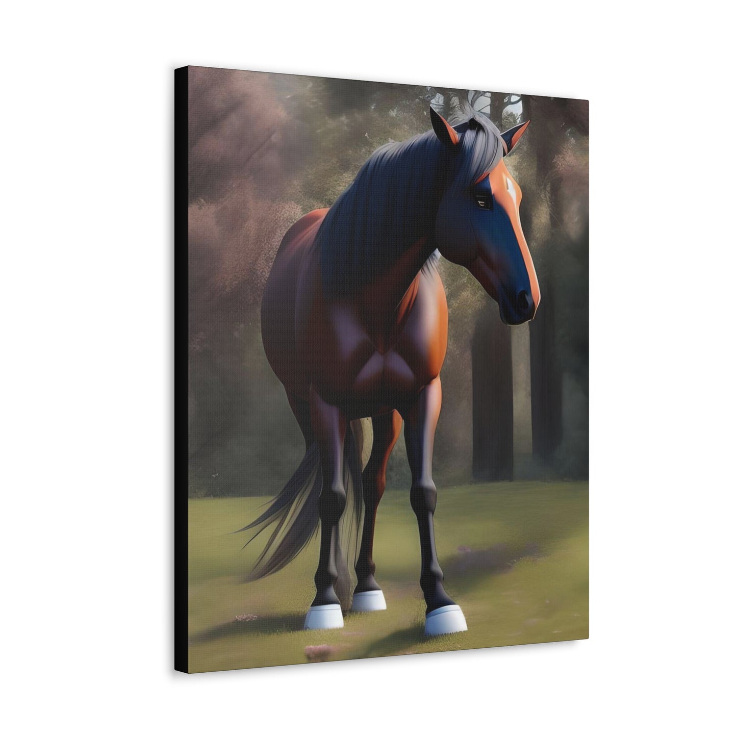 Canvas Gallery Wrap - Kiowa - Animated