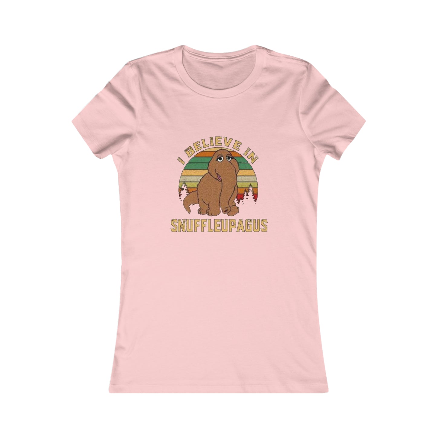 I Believe In Snuffleupagus - Woman's Favorite Tee