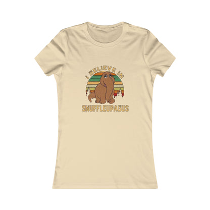 I Believe In Snuffleupagus - Woman's Favorite Tee