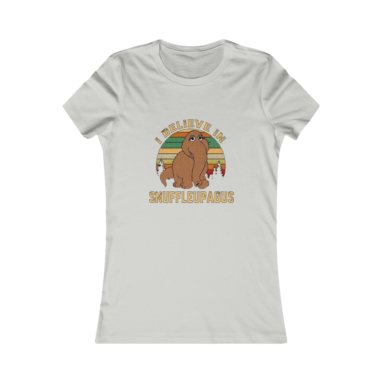 I Believe In Snuffleupagus - Woman's Favorite Tee