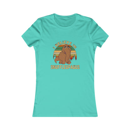 I Believe In Snuffleupagus - Woman's Favorite Tee