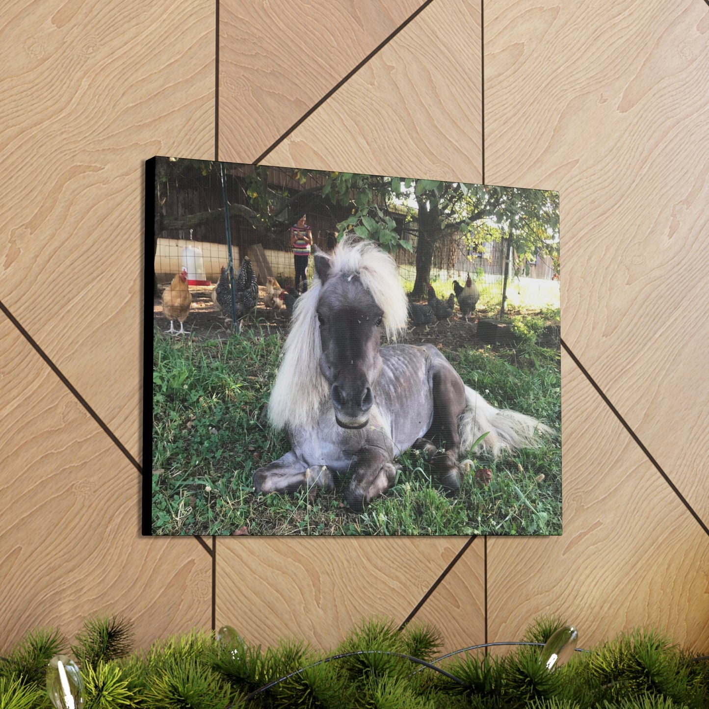 Canvas Gallery Wrap - Buttons - Photo