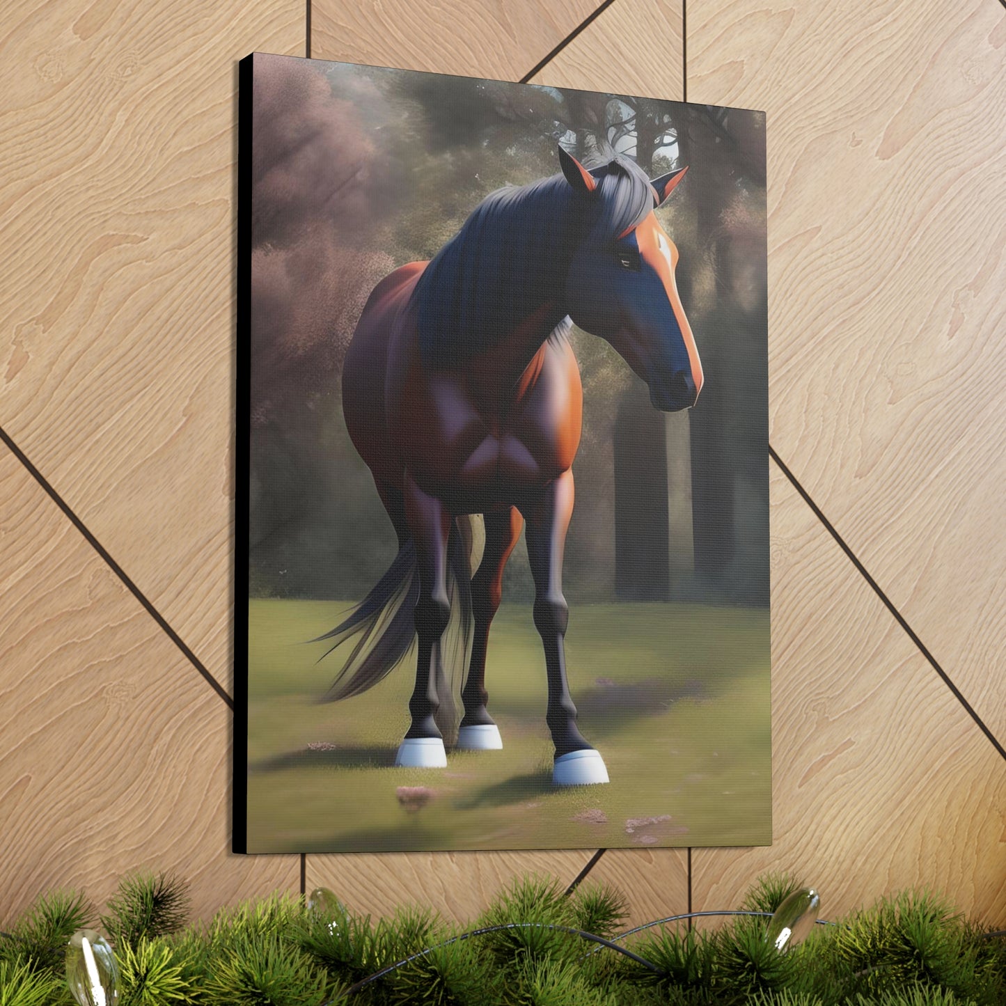 Canvas Gallery Wrap - Kiowa - Animated