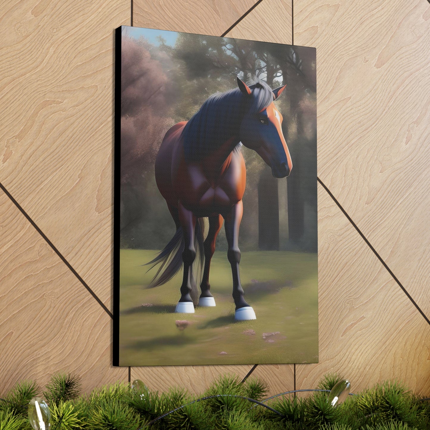 Canvas Gallery Wrap - Kiowa - Animated