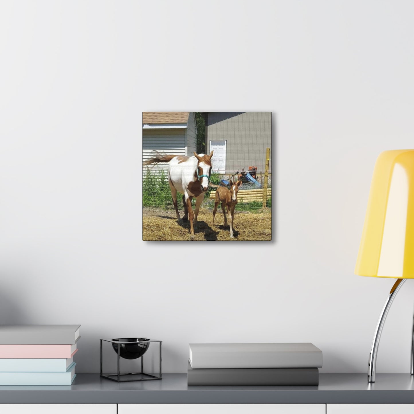 Canvas Gallery Wrap - Takota and Mommy - Photo