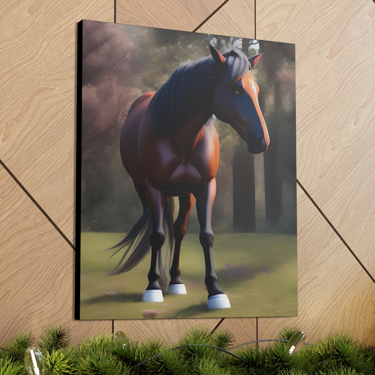 Canvas Gallery Wrap - Kiowa - Animated