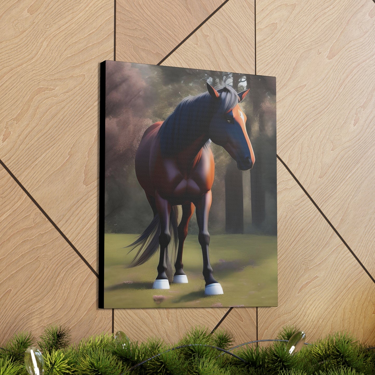 Canvas Gallery Wrap - Kiowa - Animated