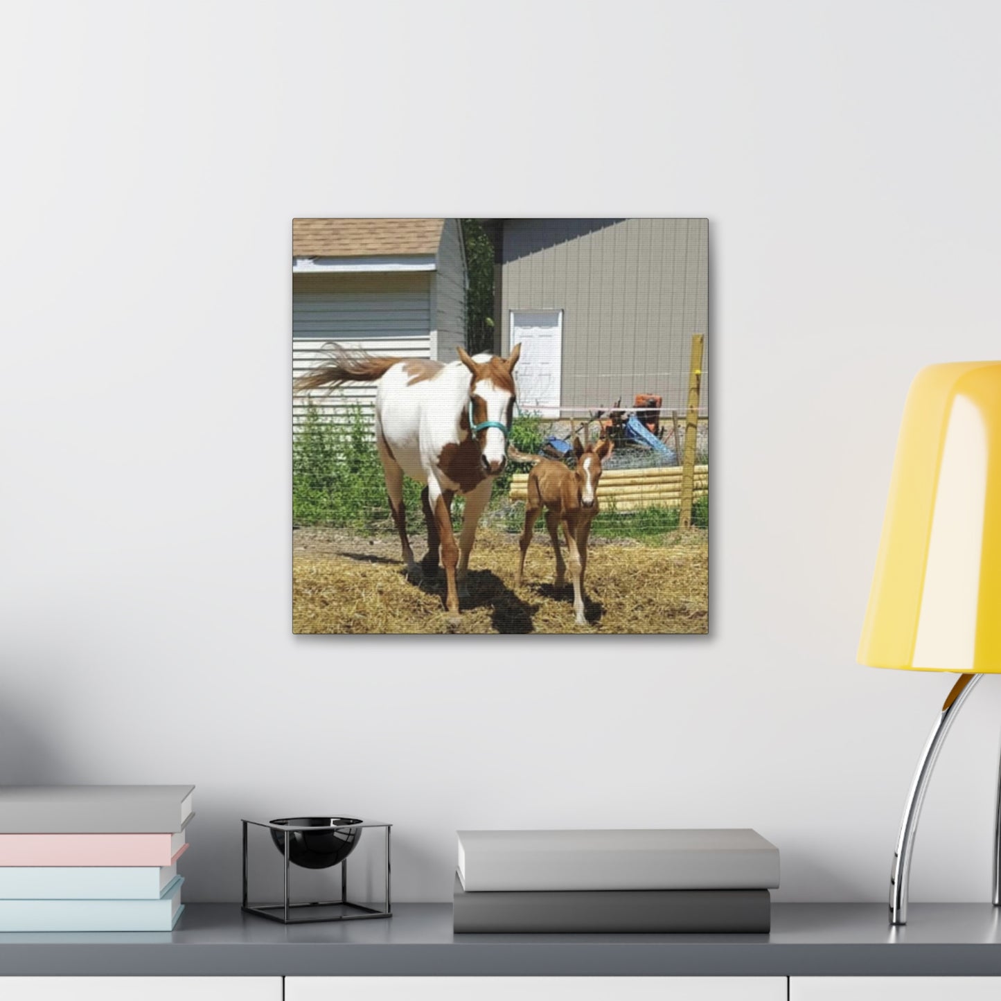 Canvas Gallery Wrap - Takota and Mommy - Photo