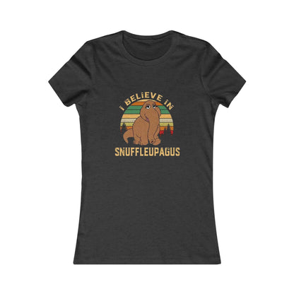 I Believe In Snuffleupagus - Woman's Favorite Tee
