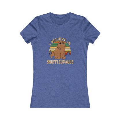 I Believe In Snuffleupagus - Woman's Favorite Tee