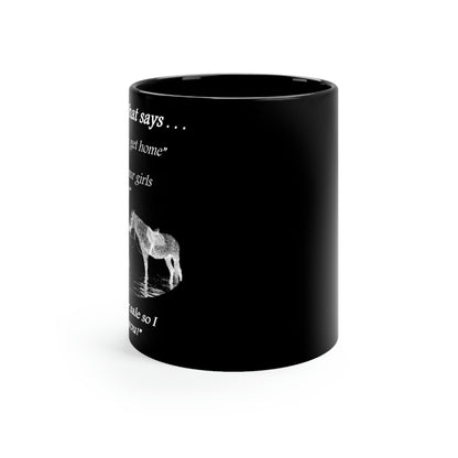 The ONE! - Black mug 11oz