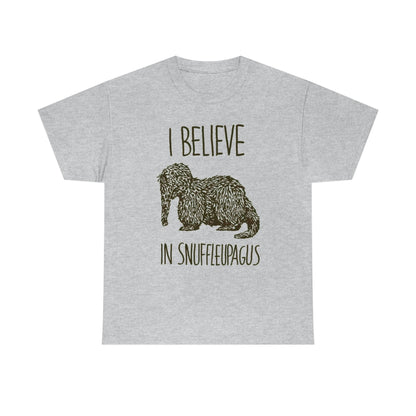 I Believe in Snuffleupagus - Unisex Heavy Cotton Tee