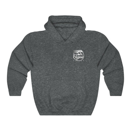 Elysian Fields - Adult Unisex Heavy Blend™ Hooded Sweatshirt - White Logo