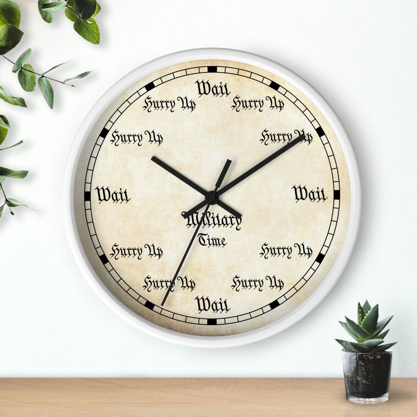 Military Time - Wall clock