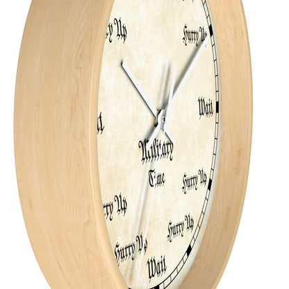 Military Time - Wall clock