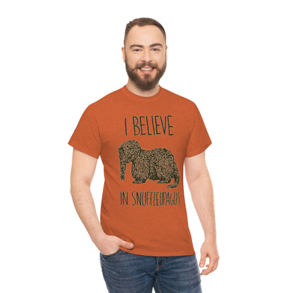 I Believe in Snuffleupagus - Unisex Heavy Cotton Tee