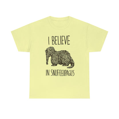 I Believe in Snuffleupagus - Unisex Heavy Cotton Tee