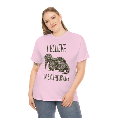 I Believe in Snuffleupagus - Unisex Heavy Cotton Tee