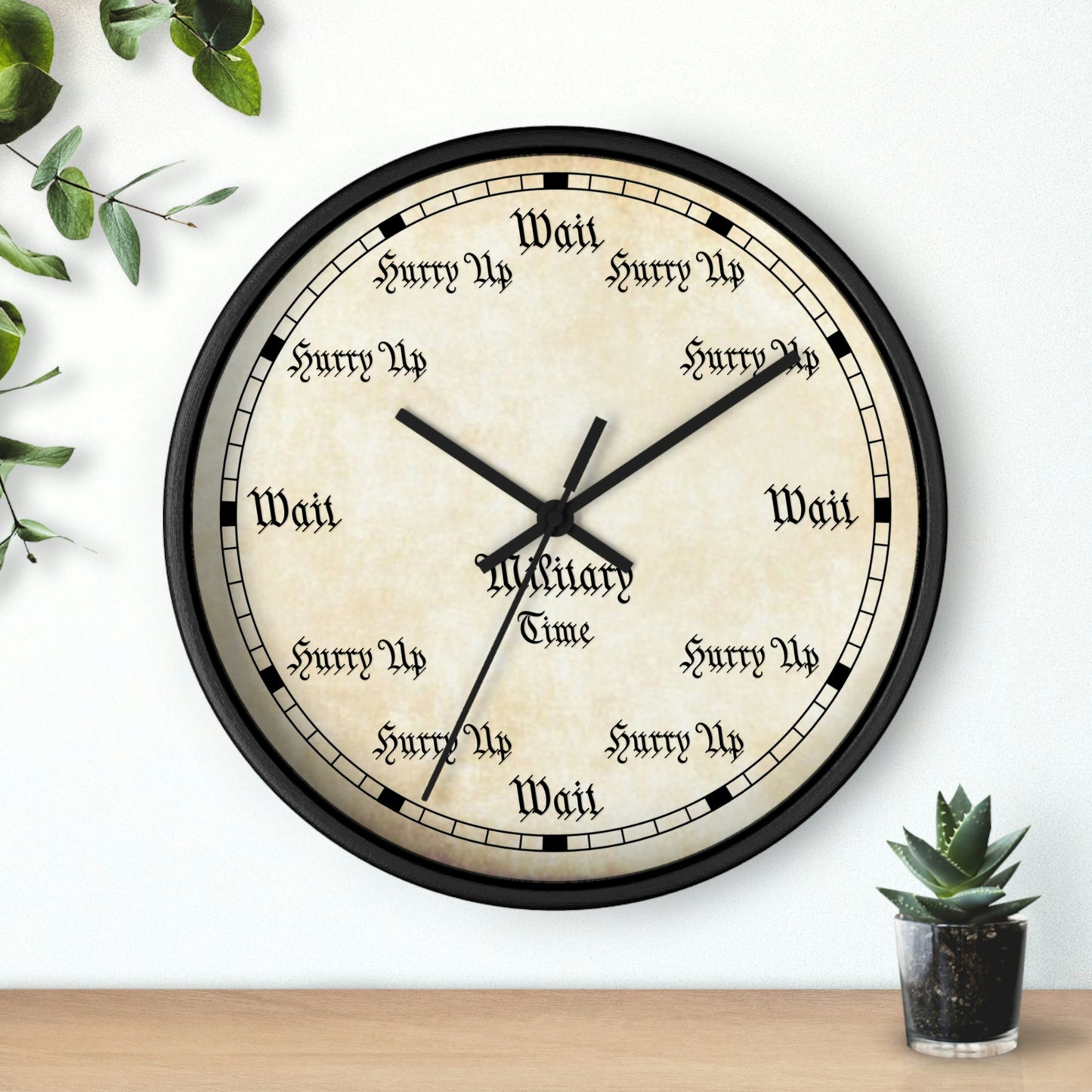 Military Time - Wall clock