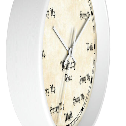 Military Time - Wall clock