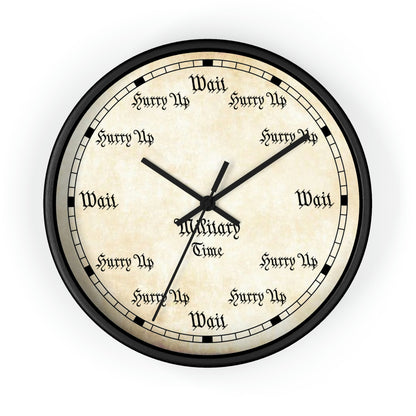 Military Time - Wall clock