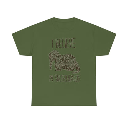 I Believe in Snuffleupagus - Unisex Heavy Cotton Tee