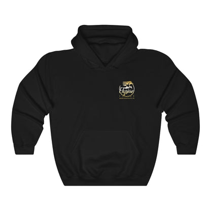 6H - Adult Unisex Heavy Blend™ Hooded Sweatshirt - Black Lettering