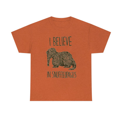 I Believe in Snuffleupagus - Unisex Heavy Cotton Tee