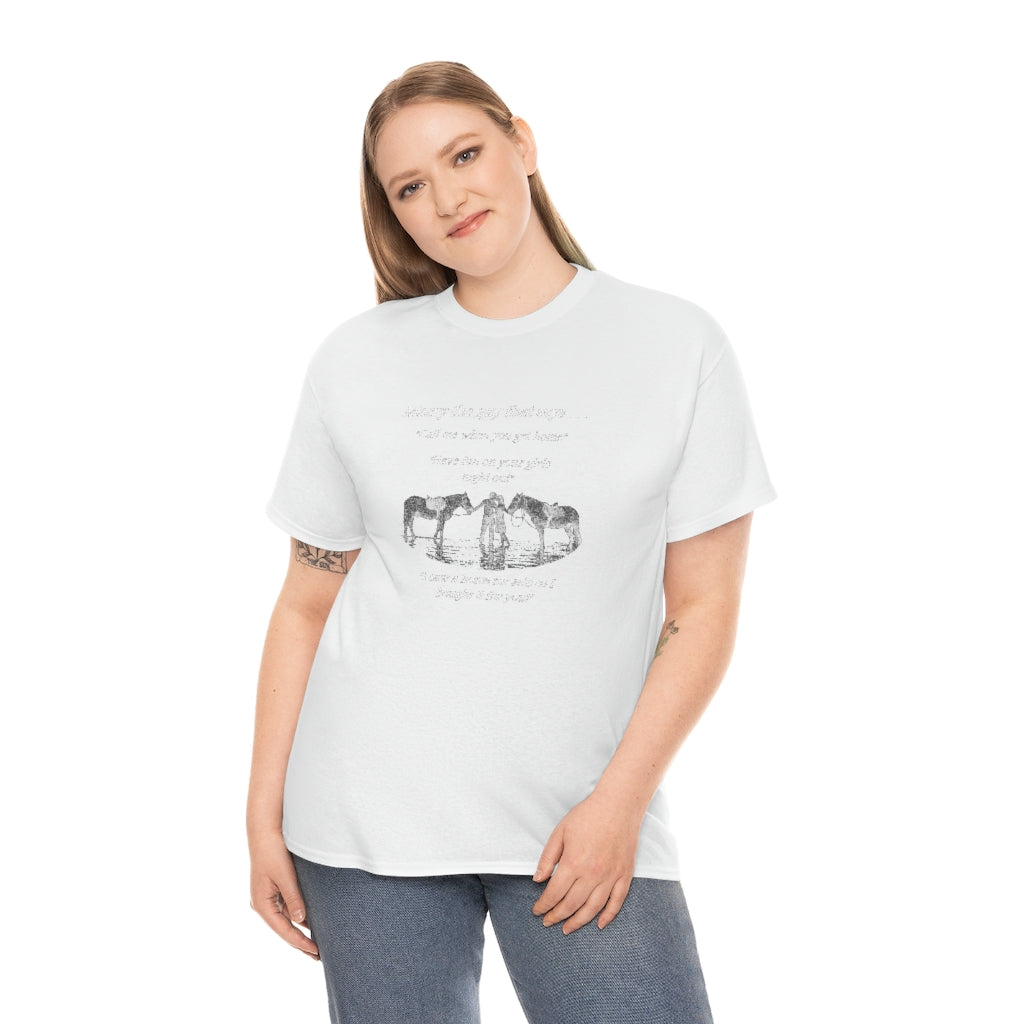 The ONE! - Adult Tee (Front Logo) - White Print