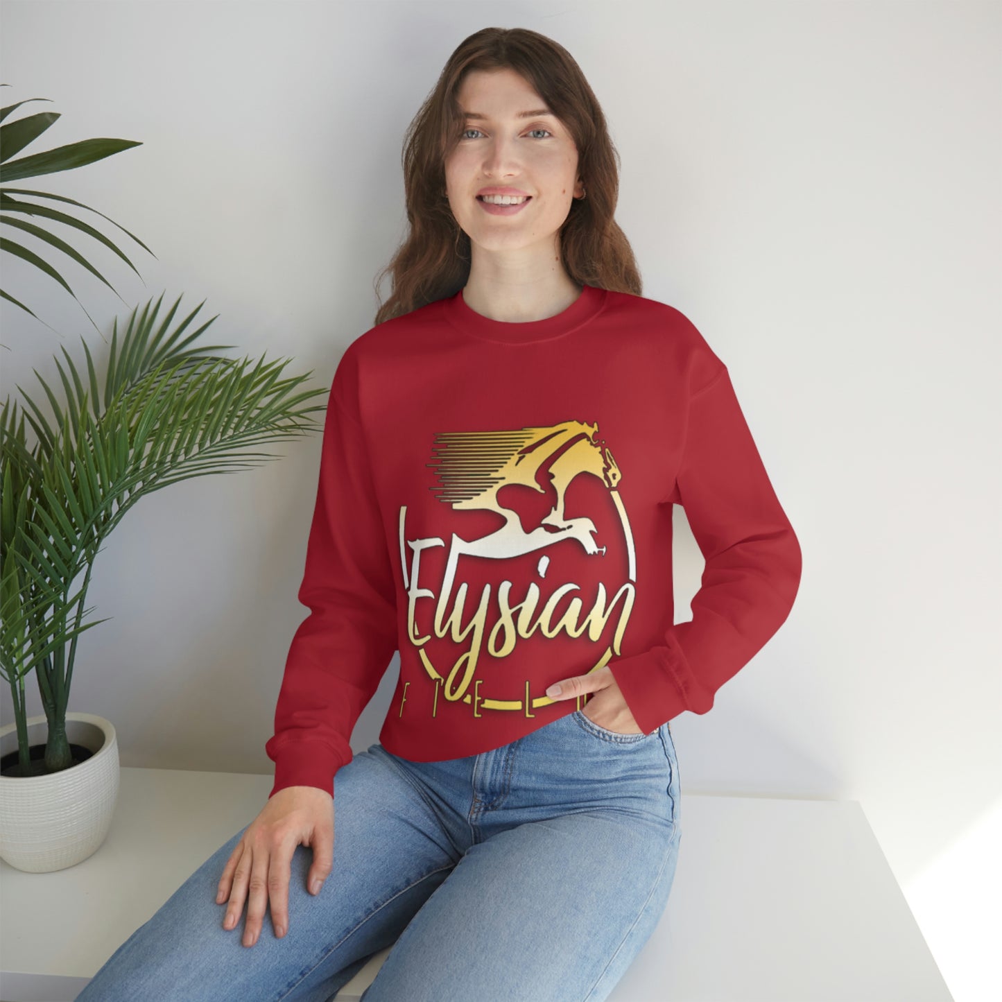 Elysian Fields - Adult Unisex Heavy Blend™ Crewneck Sweatshirt